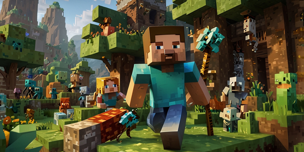 Minecraft online game